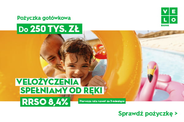 Pożyczka gotówkowa - VeloBank. Pobierz obrazek.