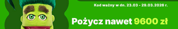 Pożycz nawet 9600 zł RRSO 297,33%
